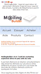 Mobile Screenshot of mailingbuilder.com