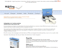 Tablet Screenshot of mailingbuilder.com